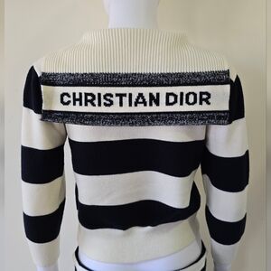 Christian Dior Striped Sweater